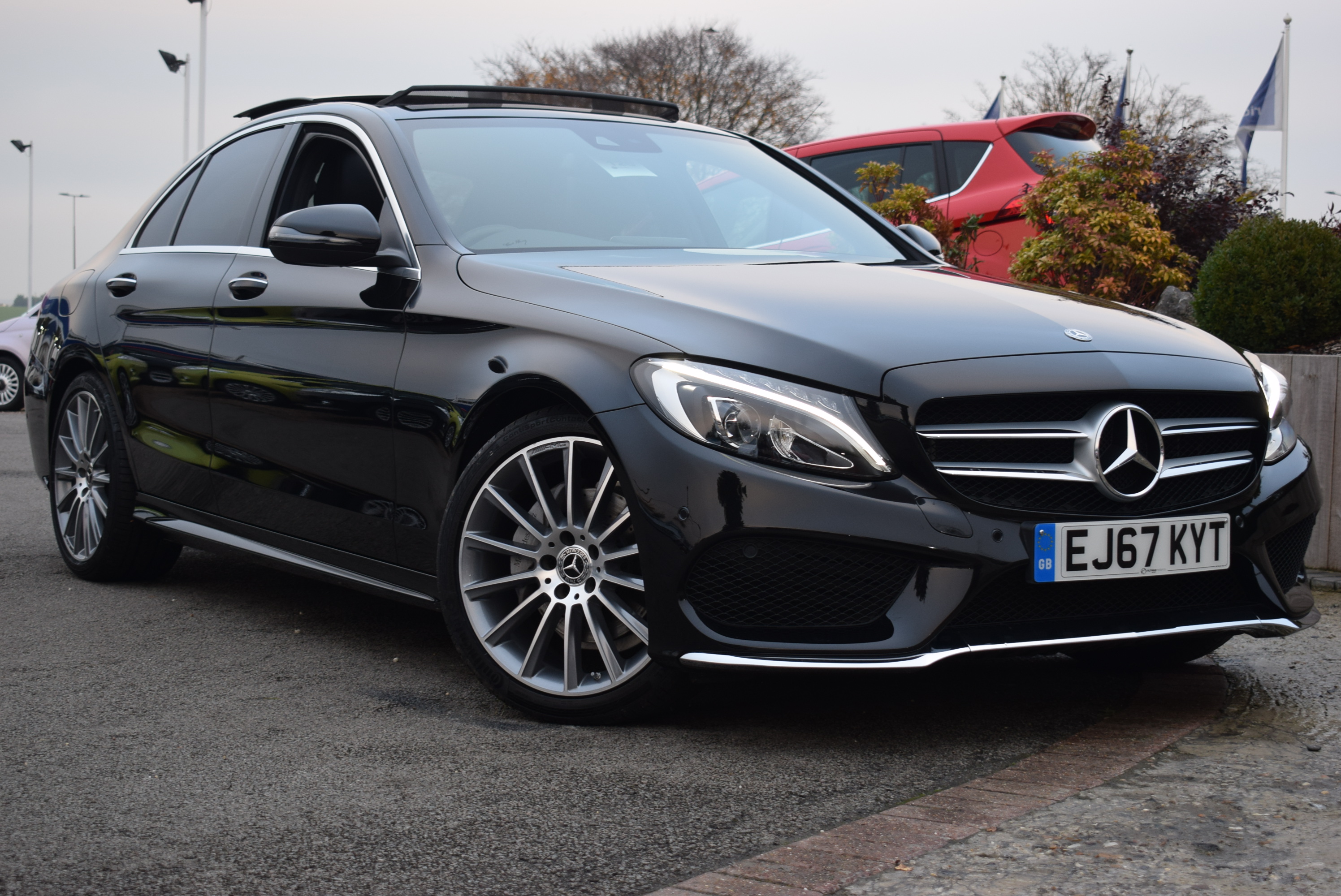 Mercedes Benz C Class C D Amg Line Premium Plus Dr G Tronic For